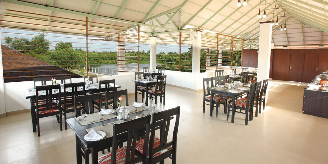 Dining in Island Resort Alappuzha
